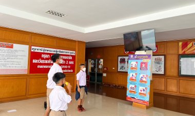 ห่วงกระทบผลการเรือน!โรงเรียนดังโคราชติดตั้งทีวีจอยักษ์นำไฮไลท์บอลโลกคู่ดึกให้นักเรียนดู