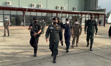 ผบ.ตร. บินด่วนตรวจสอบเหตุระเบิดคาร์บอมบ์แฟลตตำรวจกลางเมืองนราธิวาส