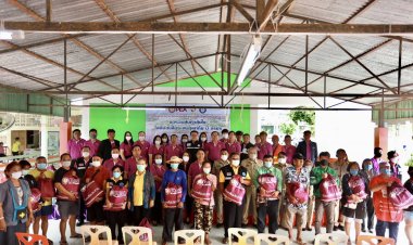 PEA มอบถุงยังชีพ จำนวน 583 ชุด ช่วยเหลือประชาชนผู้ประสบภัยน้ำท่วม ในพื้นที่จังหวัดศรีสะเกษ