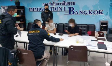 ตำรวจ ปอท.บุกรวบหนุ่มวัย 35 หัวโจกแก๊งชาวจีนลวงคนเทรดคริปโตฯ ผ่านแอปฯ หาคู่