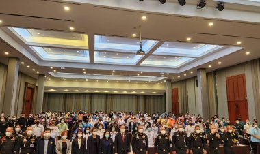 แม่ทัพน้อยที่ 1 เปิดโครงการอบรมเชิงปฏิบัติการ “การเอาตัวรอดในสถานการณ์วิกฤต และป้องกันภัยยาเสพติดในสถานศึกษาเอกชน”