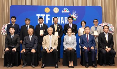 มูลนิธิโตโยต้าร่วมมธ.ประกาศเกียรติคุณรางวัล TTF Award  ยกย่องผลงานวิชาการดีเด่น ร่วมสร้างสังคมแห่งความรู้