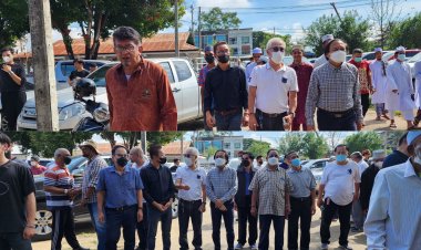 ชาวไทย-ชาวไทยมุสลิม  ร่วมงานฝังศพ “อายุป คาน”  61 ปี ที่สุสานมุสลิมแม่สอด