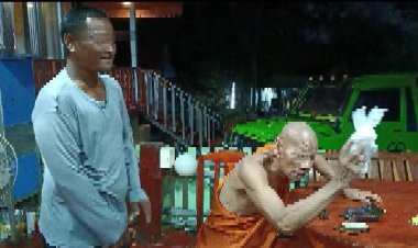 มารศาสนา!หลวงตาพี้กัญชาเมาคลั่งอวดอุตริเป็นพระศรีอารย์-เจ้าคณะตำบลจับสึกทันที