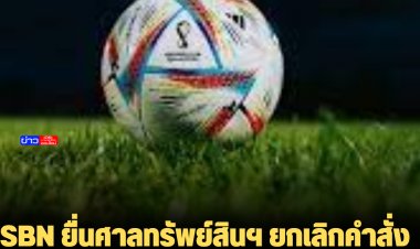 SBN ยื่นศาลทรัพย์สินฯ ยกเลิกคำสั่งห้ามถ่ายทอดสดบอลโลก บน IPTV