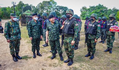 แม่ทัพภาคที่ 2 ตรวจเยี่ยมหน่วยป้องกันชายแดน อ.เขมราฐ จ.อุบลราชธานี