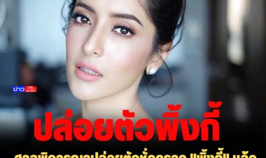 ศาลพิจารณาปล่อยตัวชั่วคราว "พิ้งกี้" แล้ว ทนายยื่นเช็ค 5 ล้านประกัน ห้ามออกนอกประเทศ