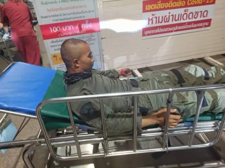 คืบหน้ายิงปะทะ พื้นที่ บ้านดอนรักปัตตานี นักรบจูแวถูกวิสามัญเสียชีวิต 1 ราย ฝ่ายเจ้าหน้าที่บาดเจ็บ 2 นาย ผู้ใหญ่บ้านเสียชีวิต 1นาย