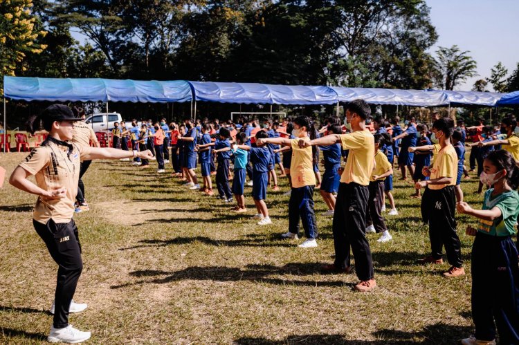กองทุนพัฒนาการกีฬาแห่งชาติ นำนักกีฬายูยิตสูทีมชาติไทยอบรมกีฬายูยิตสูและศิลปะป้องกันตัวให้แก่เยาวชน จังหวัดเชียงราย