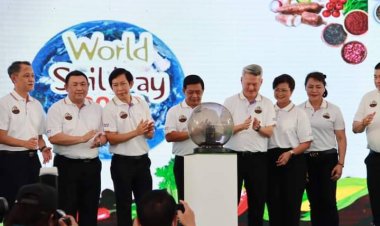 ผู้ว่าฯตาก- สส.ชัยวุฒิ  ต้อนรับ ที่ปรึกษา รมว.เกษตรฯ -งานวันดินโลก World Soil Day ปี 2565