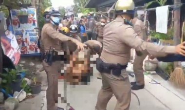 หนุ่มซดน้ำกระท่อม-พี้กัญชาคลั่ง!! ไล่แทงชาวบ้าน ดับ 1-พลเมืองดีเข้าช่วยถูกแทงสาหัส