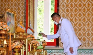จังหวัดชลบุรีเจริญพระพุทธมนต์เฉลิมพระเกียรติ สมเด็จพระเจ้าลูกเธอ เจ้าฟ้าพัชรกิติยาภาฯ เนื่องในวันคล้ายวันประสูติ 7 ธันวาคม
