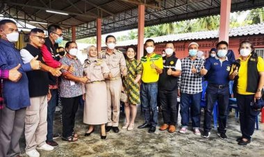 นายอำ​เภอ​หนองจิก​ ร่วม​​พิธีเปิด​โครงการคลินิกเกษตรเคลื่อนที่ในพระราชานุเคราะห์ สมเด็จพระบรมโอรสาธิราชฯ สยามมกุฎราชกุมาร