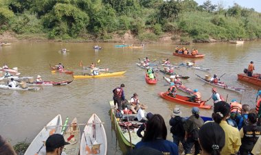 โครงการพายเรือเพื่อบางปะกง เก็บขยะจากต้นน้ำแม่น้ำปราจีนบุรี-ปากอ่าวไทย