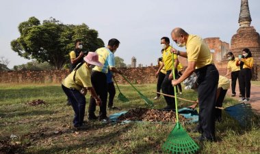 เมืองกรุงเก่า เฉลิมฉลอง อยุธยาเมืองมรดกโลก ครบ 31 ปี ช่วยกัน พัฒนาทำความสะอาด พื้นที่รอบโบราณสถาน