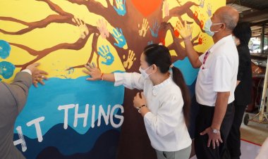 จังหวัดสระแก้วร่วมกับมูลนิธิต่อต้านการทุจริต จัดประกวดศิลปกรรม "แต้มสีเติมฝัน ต่อต้านการทุจริต"