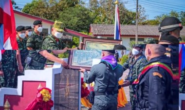 ผบ.ทบ.เยี่ยมฐานปฏิบัติกาญจนบุรี -ราชบุรี- ตาก อวยพรปีใหม่ทหาร ดูการทำงาน สนับสนุนเครื่องมือ