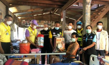 บช.ก. ลุยภัยหนาวชัยภูมิ แจกถุงยังชีพ ผ้าห่ม ถุงเท้าช่วยเหลือชาวบ้าน จ.ชัยภูมิ