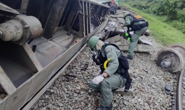 ออกหมายจับ 2 มือวางระเบิดรถไฟ 707 สายปาดังเบซาร์ หาดใหญ่ ซ่อมทางรถไฟเสร็จ 25 ธ.ค.