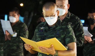 ผบ.ฉก.นราธิวาสนำกำลังพล ร่วมสวดมนต์ อธิษฐานจิต ถวายพระพร" เจ้าฟ้าพัชรกิติยาภาฯ"