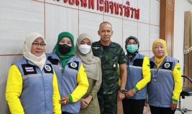 ฉก.นราธิวาส ประชุมพบปะเครือข่ายมวลชน ยึดนโยบาย มทภ.4 แก้ไขปัญหายาเสพติด พร้อมส่งเสริมความมั่นคงในพื้นที่