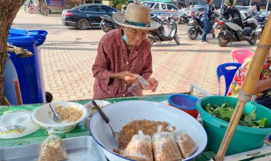 "ปลาแนม" อาหารว่างโบราณ หากินยาก สูตรเด็ดร้านป้าน้อย เจ้าเดียวที่ยังเหลืออยู่คู่เมืองปราจีนบุรี