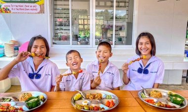 มือกว่า 10,000 คู่ของเด็กน้อย ร่วมสานโครงการฟาร์มสุขภาพของหนูแหล่งโภชนาการสำคัญเพื่อสุขภาพดีอย่างยั่งยืน