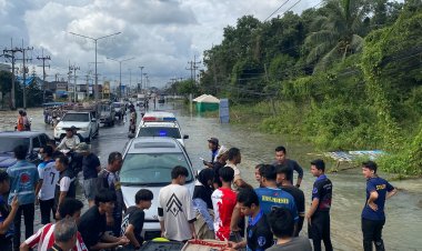 หนุ่มปัตตานีพลัดตกน้ำจมหายกลางเมืองปัตตานียังไร้ร่องรอย