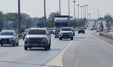 ประชาชนทยอยกลับฉลองปีใหม่จราจรมิตรภาพมุ่งหน้าสู่อีสานยังคล่องตัว