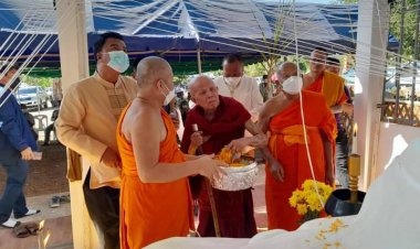 “ผู้ใหญ่หมี แม่สอด”  ร่วมพิธีเบิกเนตรหลวงพ่อทันใจ-พิธีบวงสรวงท้าวเวสสุวรรณโณ  สำนักสงฆ์ไพรพนาสณฑ์