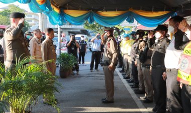 สมุทรปราการเริ่ม!!โครงการป้องกันและลดอุบัติเหตุทางถนน ช่วงเทศกาลปีใหม่