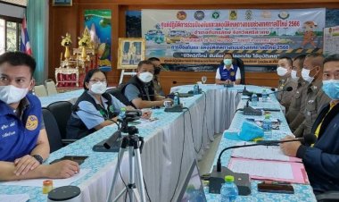 นายอำเภอกันทรลักษ์ประชุมติดตามผลการดำเนินป้องกัน-ลดอุบัติเหตุช่วงปีใหม่