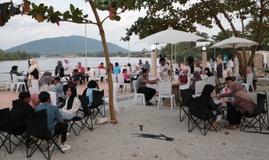 จุดเช็คอินมาแรง!"ริมเขื่อนมาร์เก็ต"นั่งชิลชมวิวริมน้ำ แลนด์มาร์คแห่งใหม่เมืองนราธิวาส