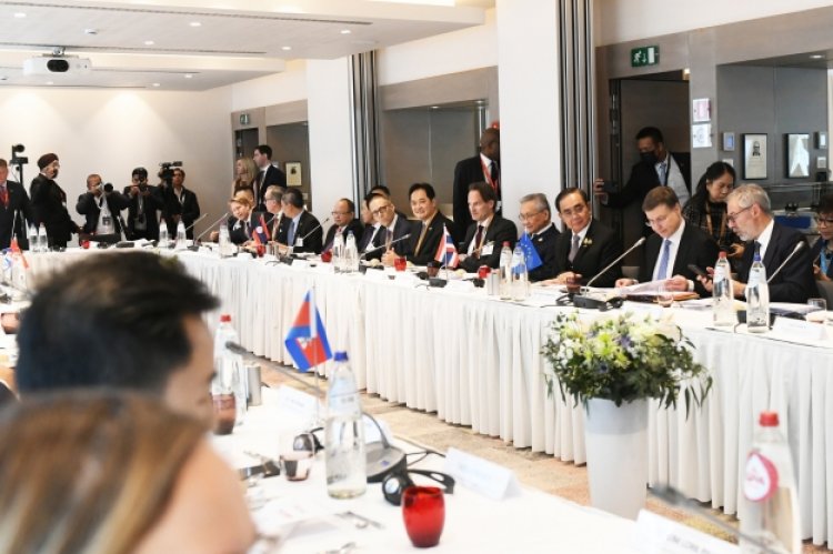 ‘บิ๊กตู่’ ประชุมโต๊ะกลมเอกชนยุโรป โชว์วิสัยทัศน์พัฒนาเศรษฐกิจอาเซียน-อียู ยั่งยืน