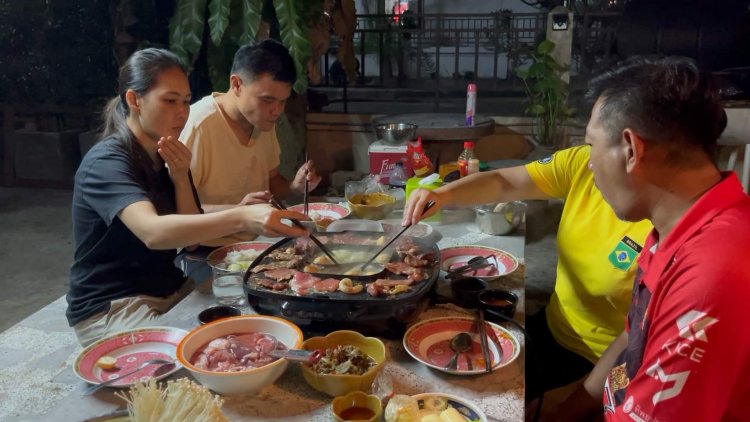 อุณหภูมิ 15 องศา อากาศหนาวๆแบบนี้หมูกระทะ-บาร์บีคิว เมนูยอดฮิตคนขอนแก่นกินคลายหนาว