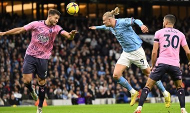 ชวดชัยส่งท้ายปี!"แมนฯ ซิตี้" สะดุด พลาดท่า "เอฟเวอร์ตัน" ไล่เจ๊า ศึกพรีเมียร์ลีก