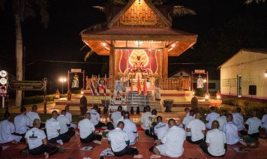 ฉก.ทพ.23 รวมใจสวดมนต์ข้ามปี ทำความดีส่งท้ายปีเก่า ต้อนรับปีใหม่ 2566