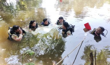 สลด!น้ำเย็นจัดหนุ่มใหญ่เมืองปักธงชัยงมหอยเป็นตะคริวจมน้ำดับคาสระหมู่บ้าน