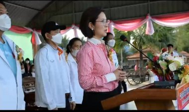 "ตรีนุช"รมต.ศึกษาฯ เปิดกิจกรรมแข่งขันกีฬาประเพณีวันครู อำเภอวัฒนานคร ประจำปี 2566