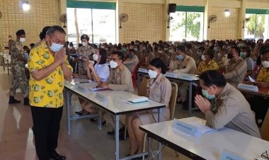 "รณรงค์ "ผู้ว่าฯคนใหม่เดินสายมอบนโยบายที่อำเภอกบินทร์บุรีแนะแก้ปัญหาเชิงรุก