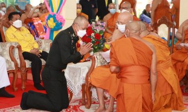 ผู้ว่าฯนราธิวาส เป็นประธานพิธีแสดงมุฑิตาจิต พิธีฉลองอายุวัฒนมงคลพระเทพศีลวิสุทธิ์ ครบรอบ ๘๕ ปี