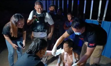 หนุ่มถูกยิง!หนีกระเซอะกระเซิงเข้าป่าละเมาะ มาขอความช่วยเหลือชาวบ้านกลางดึก