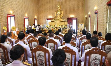 ชลบุรีจัดพิธีเจริญพระพุทธมนต์ ถวายพระกุศลแด่เจ้าฟ้าสิริวัณณวรีฯ เนื่องในโอกาสวันคล้ายวันประสูติ