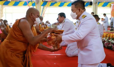 นราธิวาส จัดพิธีบรรพชาอุปสมบท 99 รูปถวายพระพรชัยมงคลแด่สมเด็จพระเจ้าลูกเธอ เจ้าฟ้าพัชรกิติยาภาฯ