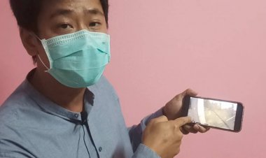 น้องชายร้องขอความเป็นธรรมจยย.ตัดหน้าเก๋งครูสาวเสียหลักพุ่งชนเสาไฟหัก2ท่อนเจ็บสาหัส