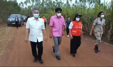 ผู้ว่าฯลงพื้นที่ผลักดันโขลงช้างป่าเขาอ่างฤาไนข้ามฝั่งมาไกลจากแปดริ้วมากกว่า100ตัว