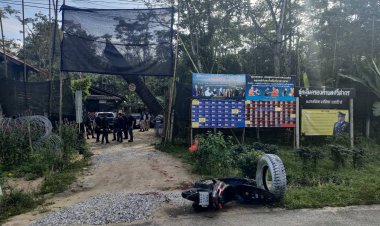 คนร้ายกดระเบิดสนั่น อส.ปกครองศรีสาคร เจ็บ 2 ตาย 1 ราย