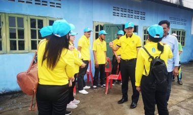 นายอำเภอหนองจิกนำจิตรอาสาจัดกิจกรรม " 1ศุกร์ 1 ศาสนสถาน​ เปี่ยมสุข​ ​ รับทราบปัญหาเพื่อนำสู่การแก้ไขให้ทันท่วนที