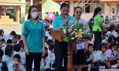 นายกเล็ก เทศบาลเมืองปราจีนฯ เปิดงาน "วันเด็ก"  โรงเรียนในสังกัด6แห่ง