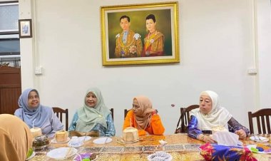 ผู้ว่าฯพาตีเมาะเปิดจวนเลี้ยงต้อนรับนักธุรกิจจากสิงค์โปร์ ระหว่างเดินทางมาพื้นที่ตังหวัดชายแดนภาคใต้